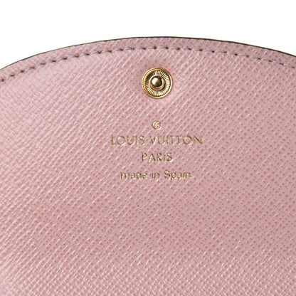 Louis Vuitton Damier Ebene Rosalie Coin Purse Rose Ballerine 6 of 9
