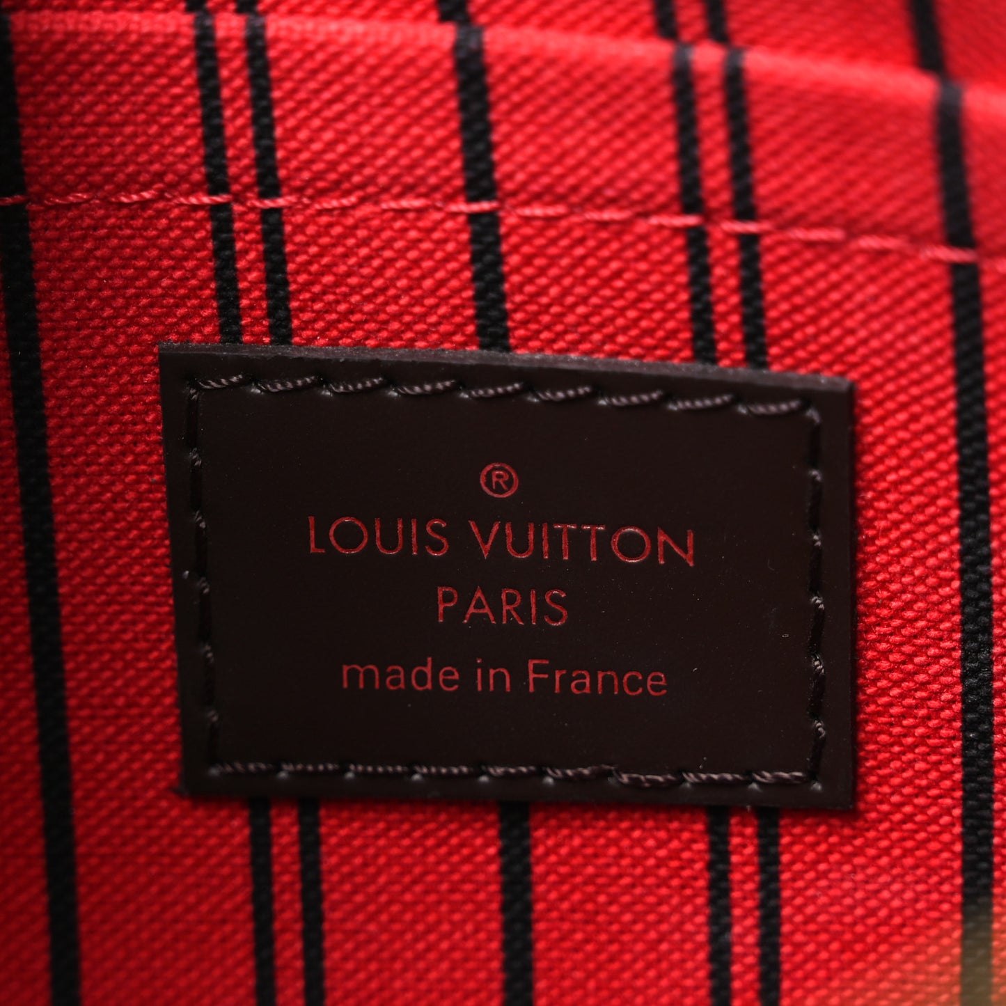 Damier Ebene Neverfull MM GM Pochette