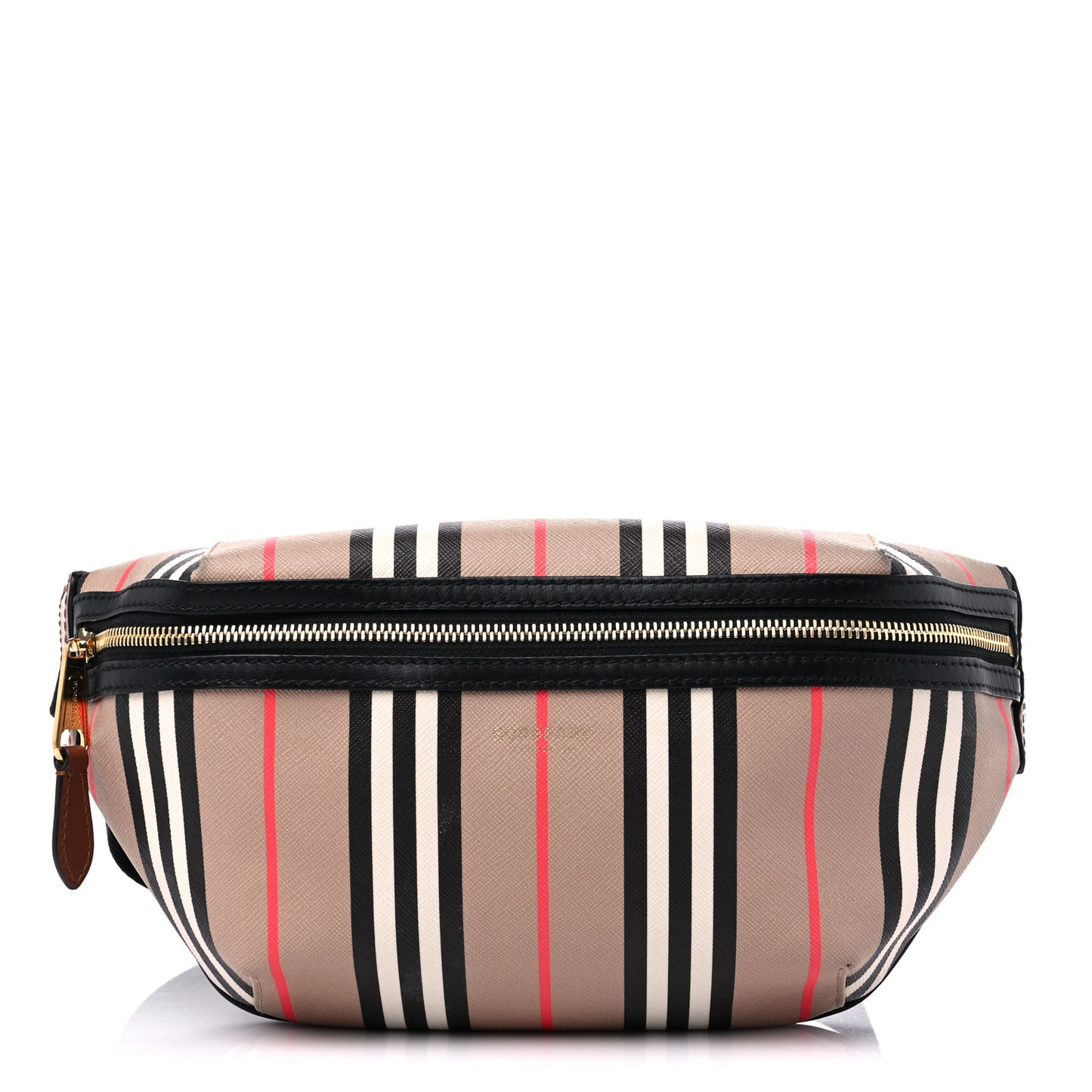 E-Canvas Icon Stripe Sonny Bum Bag Archive Beige