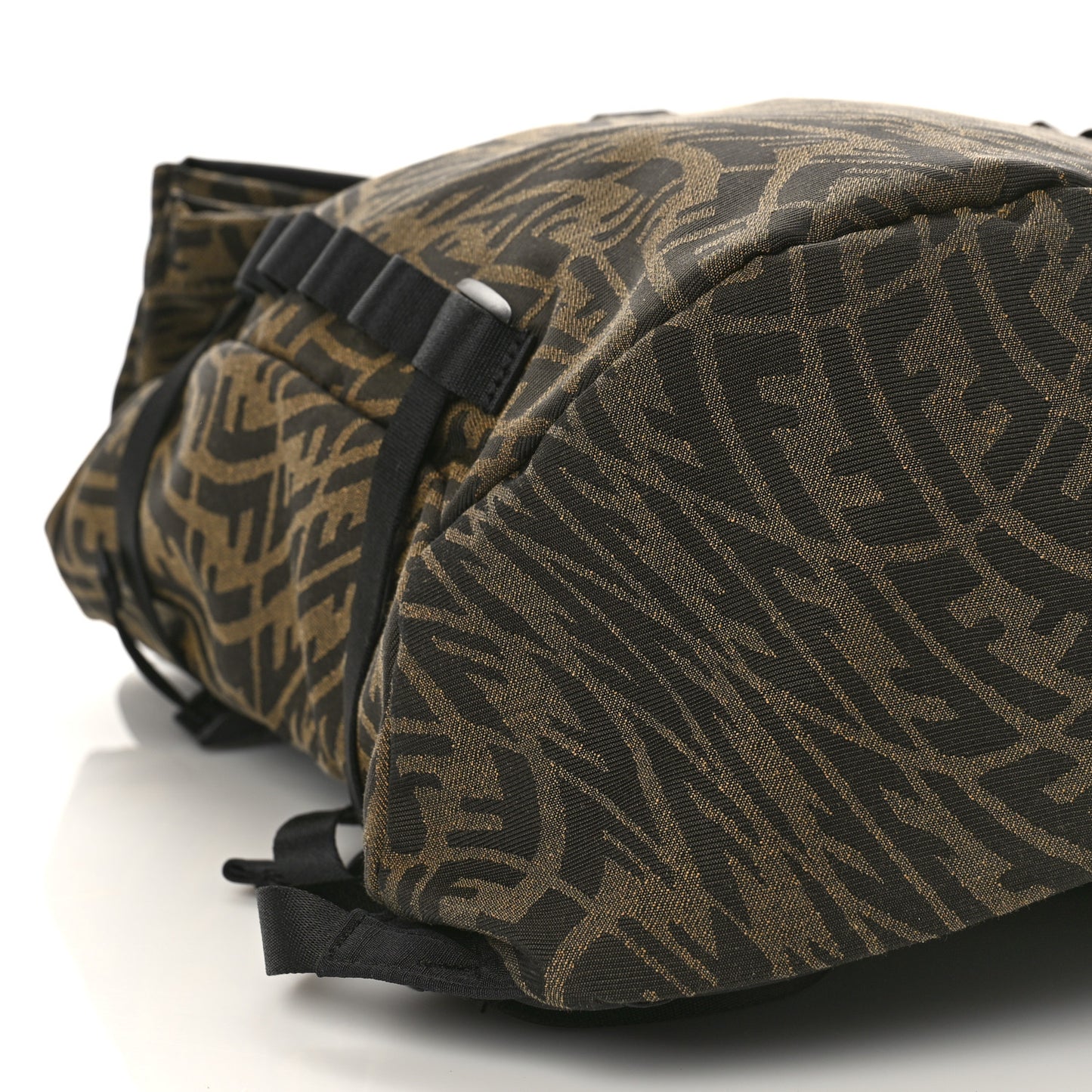 X SARAH COLEMAN Fabric Jacquard FF Vertigo Ferrino Ripstop Backpack Tobacco Moro Black