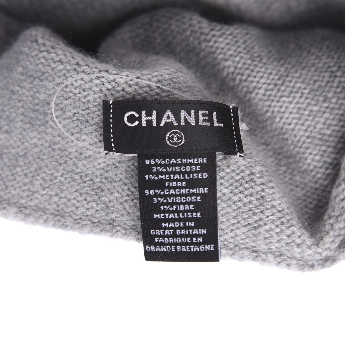 Cashmere CC Beanie Hat Grey