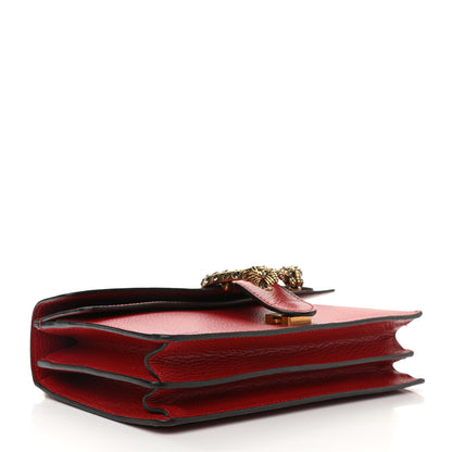 Gucci Dollar Calfskin Swarovski Crystal Small Dionysus Shoulder Bag Hibiscus Red 4 of 14
