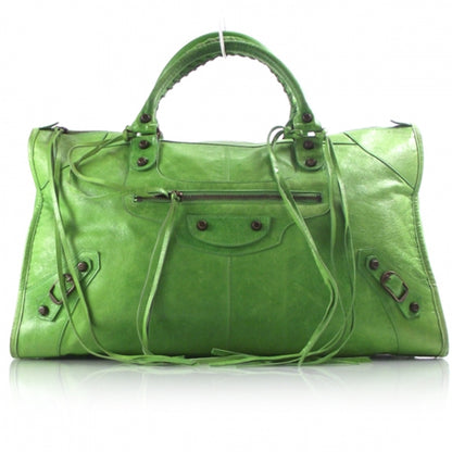 Balenciaga Leather WORK Tote Apple 1 of 15