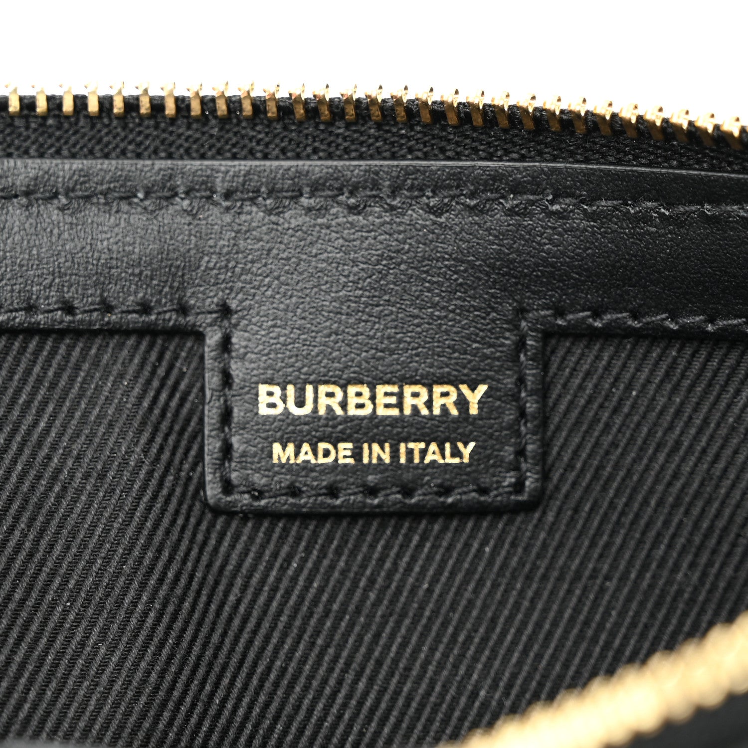 Burberry Vintage Check Calfskin Olympia Slim Pouch Archive Beige 6 of 9