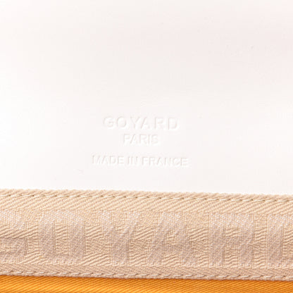 Goyard Goyardine Monte Carlo Bois Clutch White 6 of 9