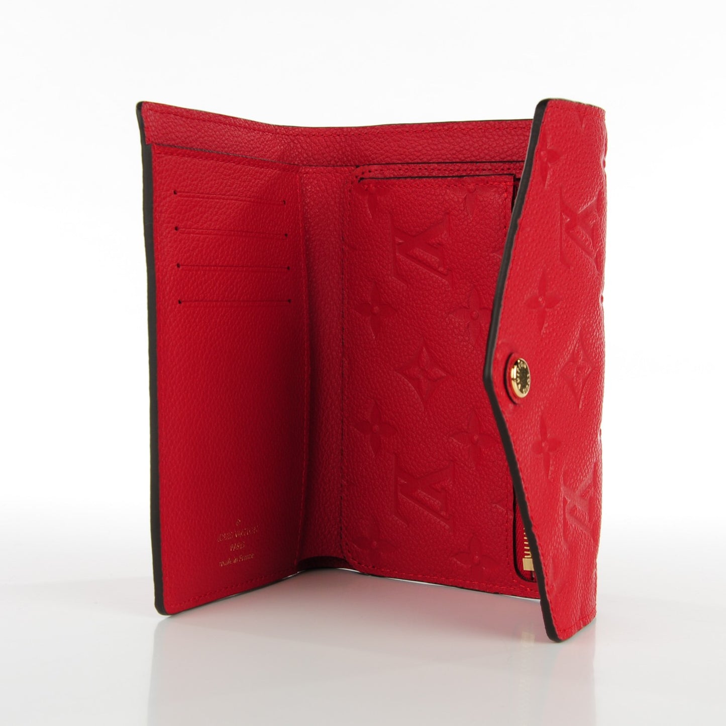 Empreinte Compact Curieuse Wallet Cherry