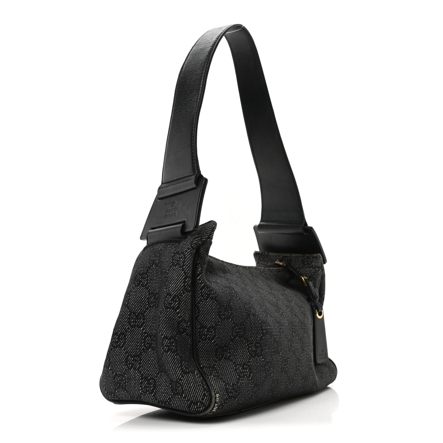 Monogram GG Signature Shoulder Bag Black