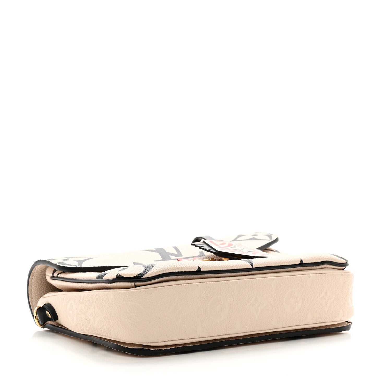 Empreinte Monogram Giant Crafty Pochette Metis Creme Black