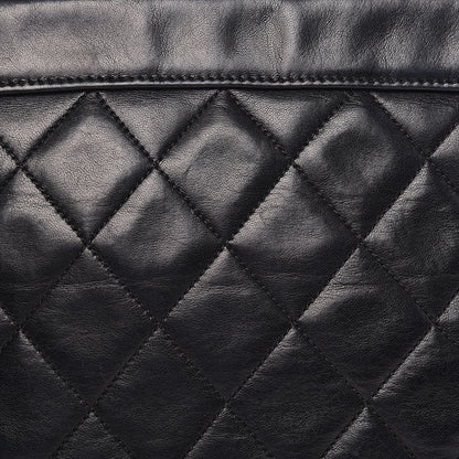 Chanel Lambskin Quilted Shoulder Bag Black 11 of 11