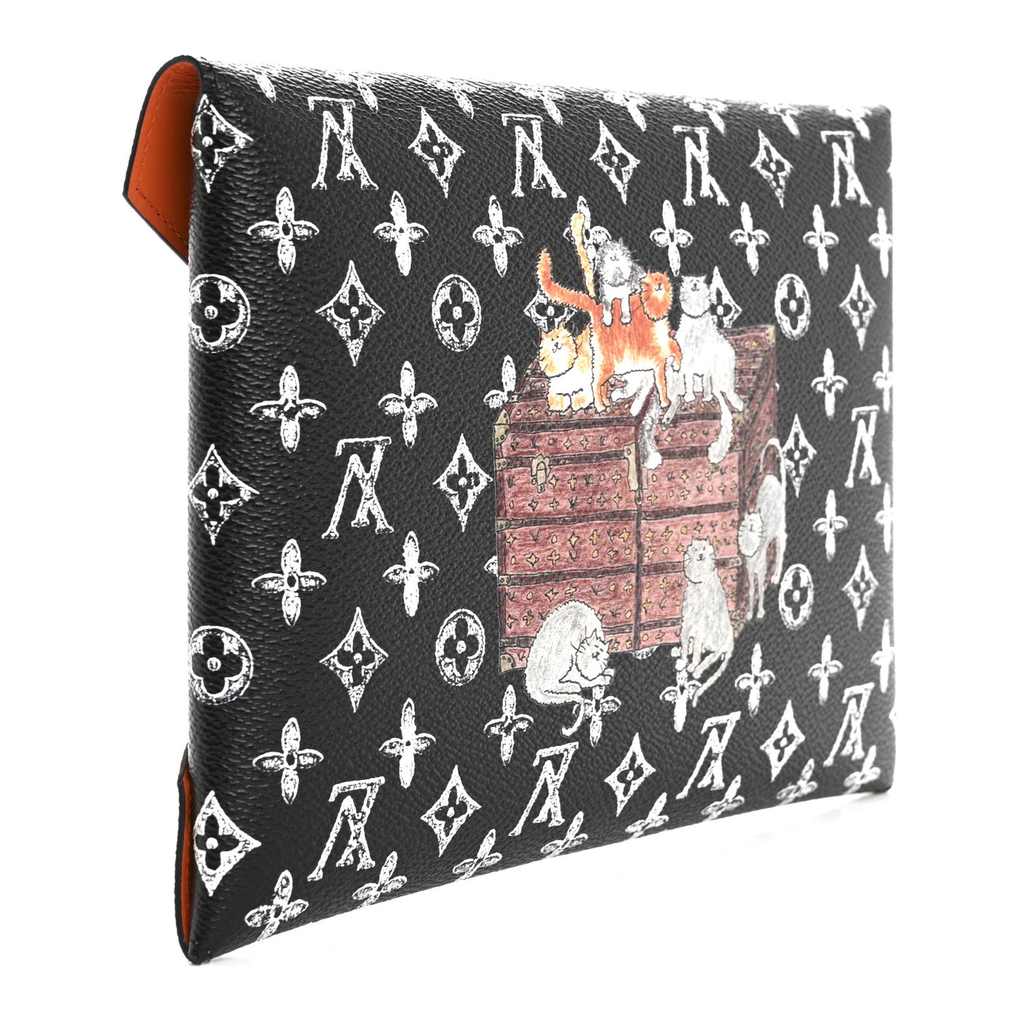 Catogram Kirigami Pochette Set Black
