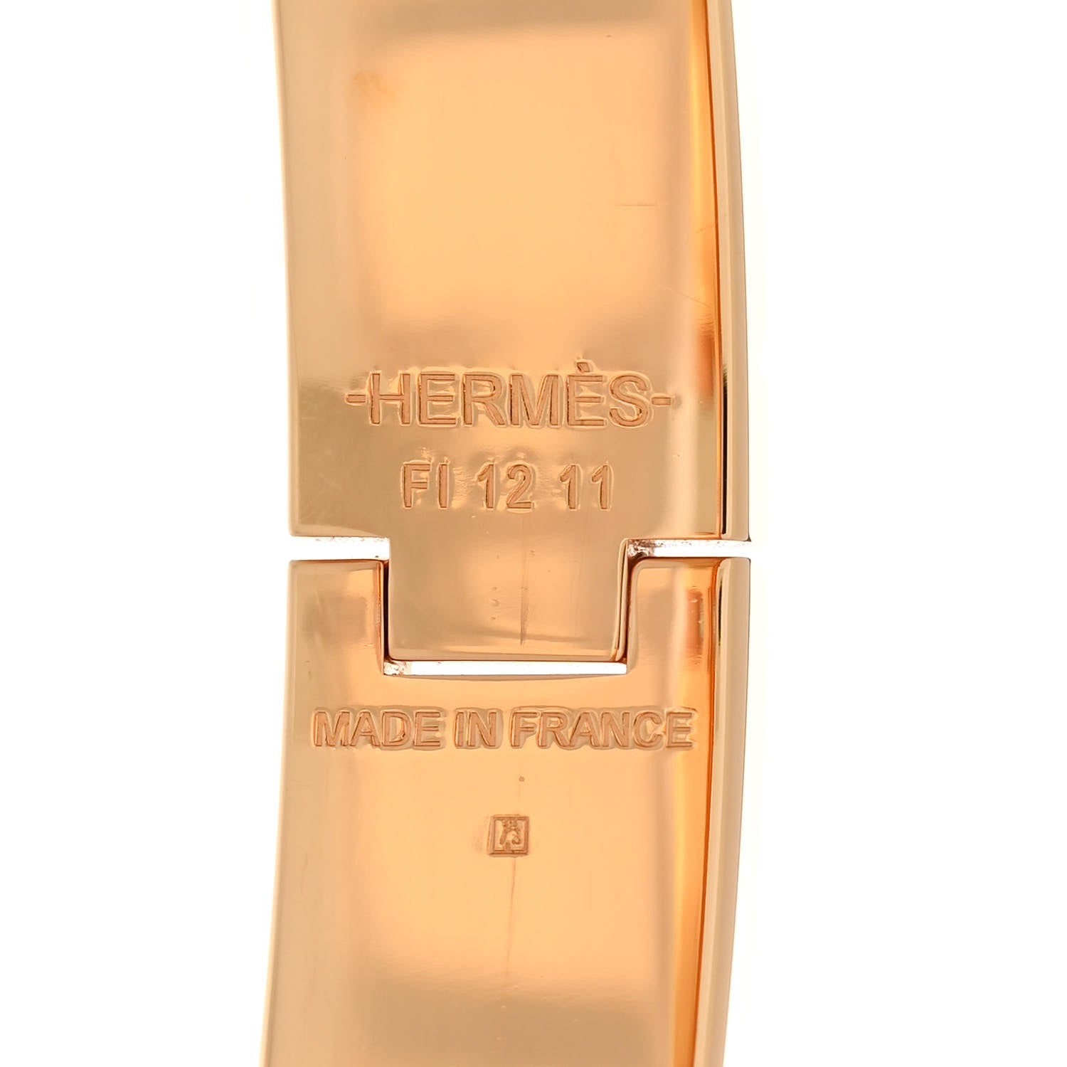 Hermes Enamel Narrow Fusion Clic Clac H Bracelet PM Lilas Ultramarine 4 of 4