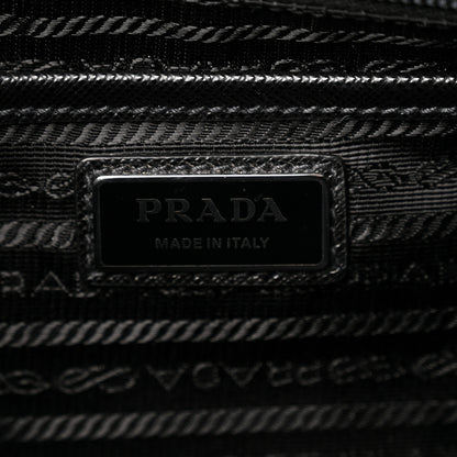 Prada Re-Nylon Saffiano Medium Backpack Black 6 of 9