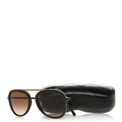 Chanel Aviator Sunglasses 5381-A Brown 8 of 8