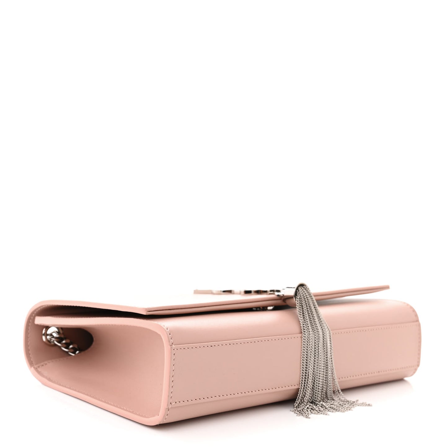 Grain De Poudre Medium Classic Monogram Kate Tassel Satchel Pale Blush