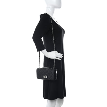 Chanel Patent Quilted Mademoiselle East West Flap Black 2 of 15