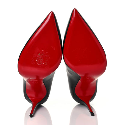 Christian Louboutin Shiny Nappa Pigalle Follies 100 Pumps 38.5 Black 6 of 11