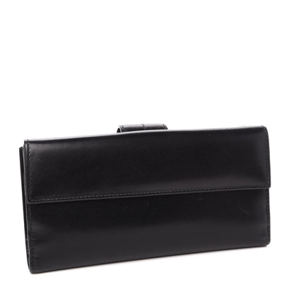 Gucci Calfskin GG Continental Wallet Black 3 of 10