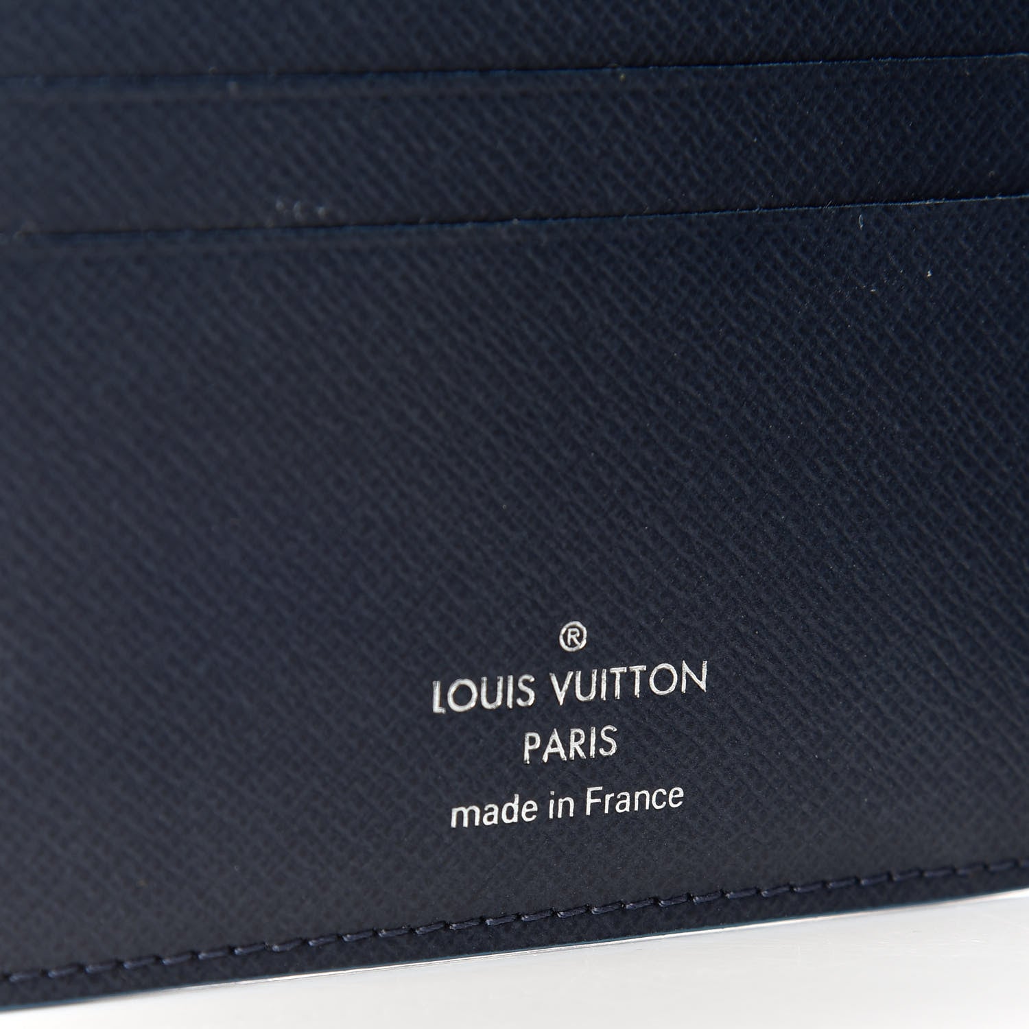 Louis Vuitton Taiga Articles De Voyage Multiple Wallet Blue Marine 5 of 8