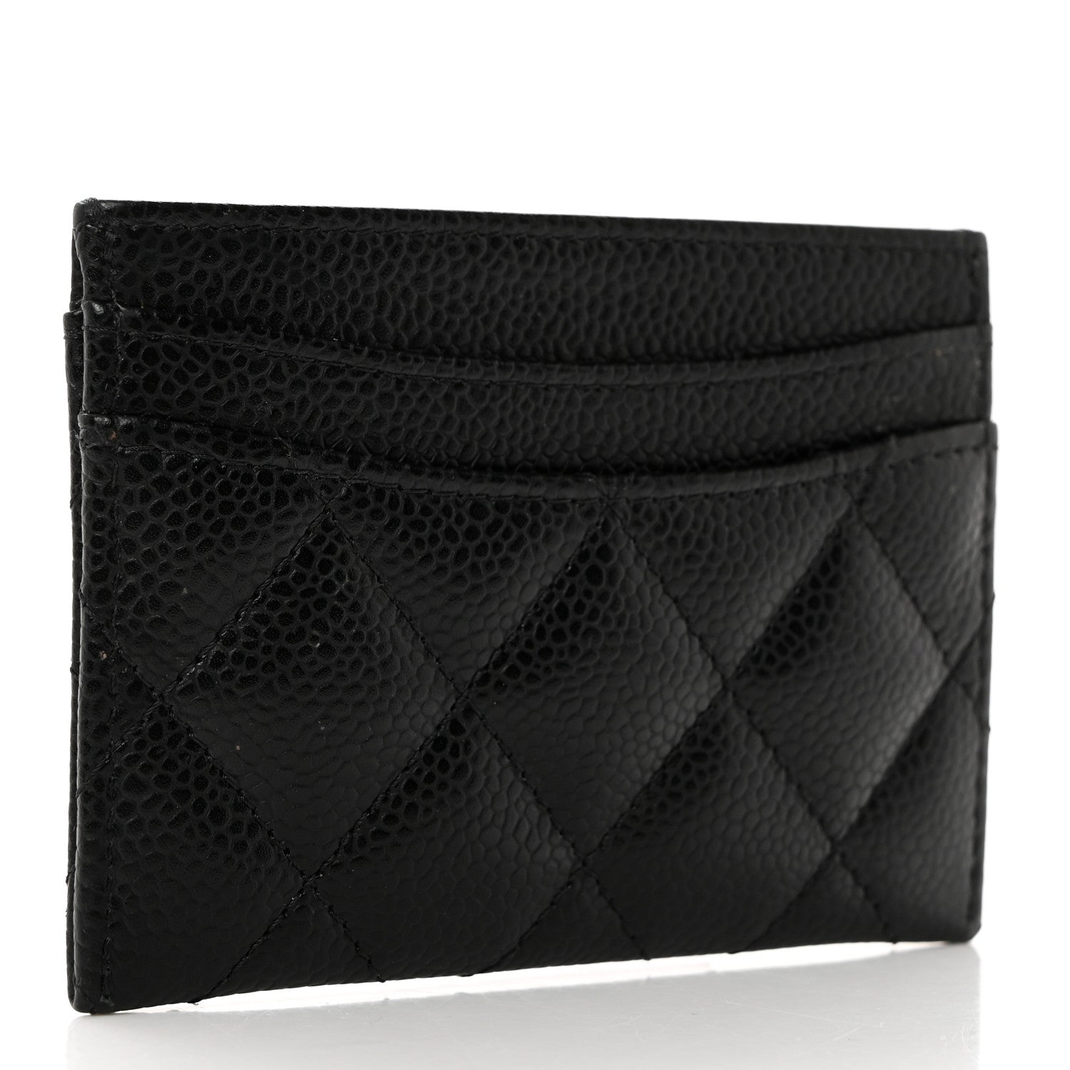 Chanel Caviar Quilted Card Holder Black 4 of 10