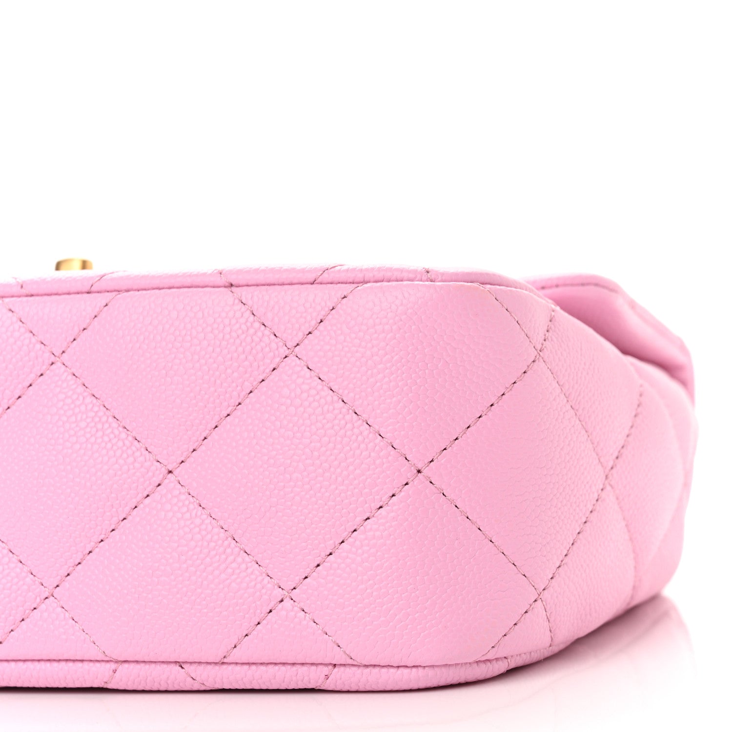 Chanel Caviar Quilted Sweetheart Flap Pink 10 of 11