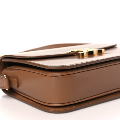Celine Shiny Calfskin Medium Triomphe Bronze 9 of 10