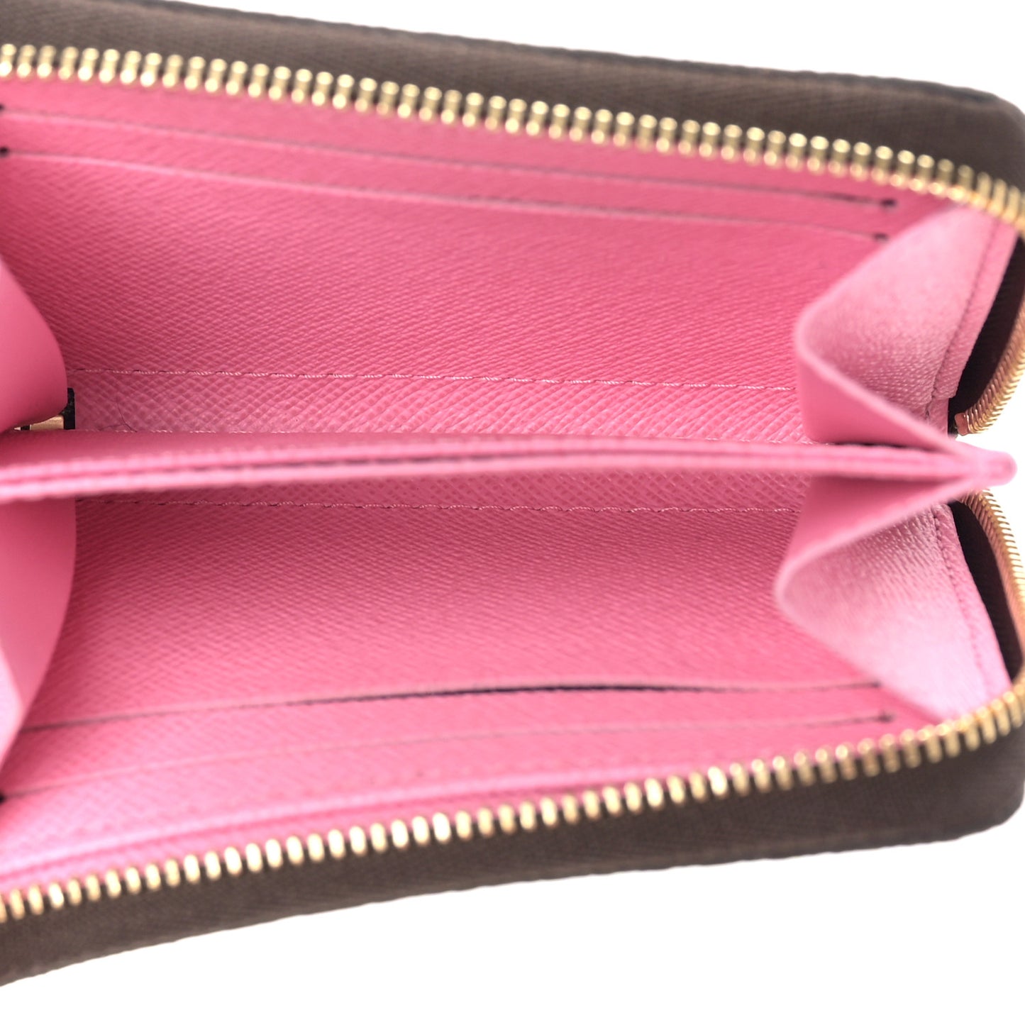 Damier Ebene 2022 Christmas Animation Paris Zippy Coin Purse Pink