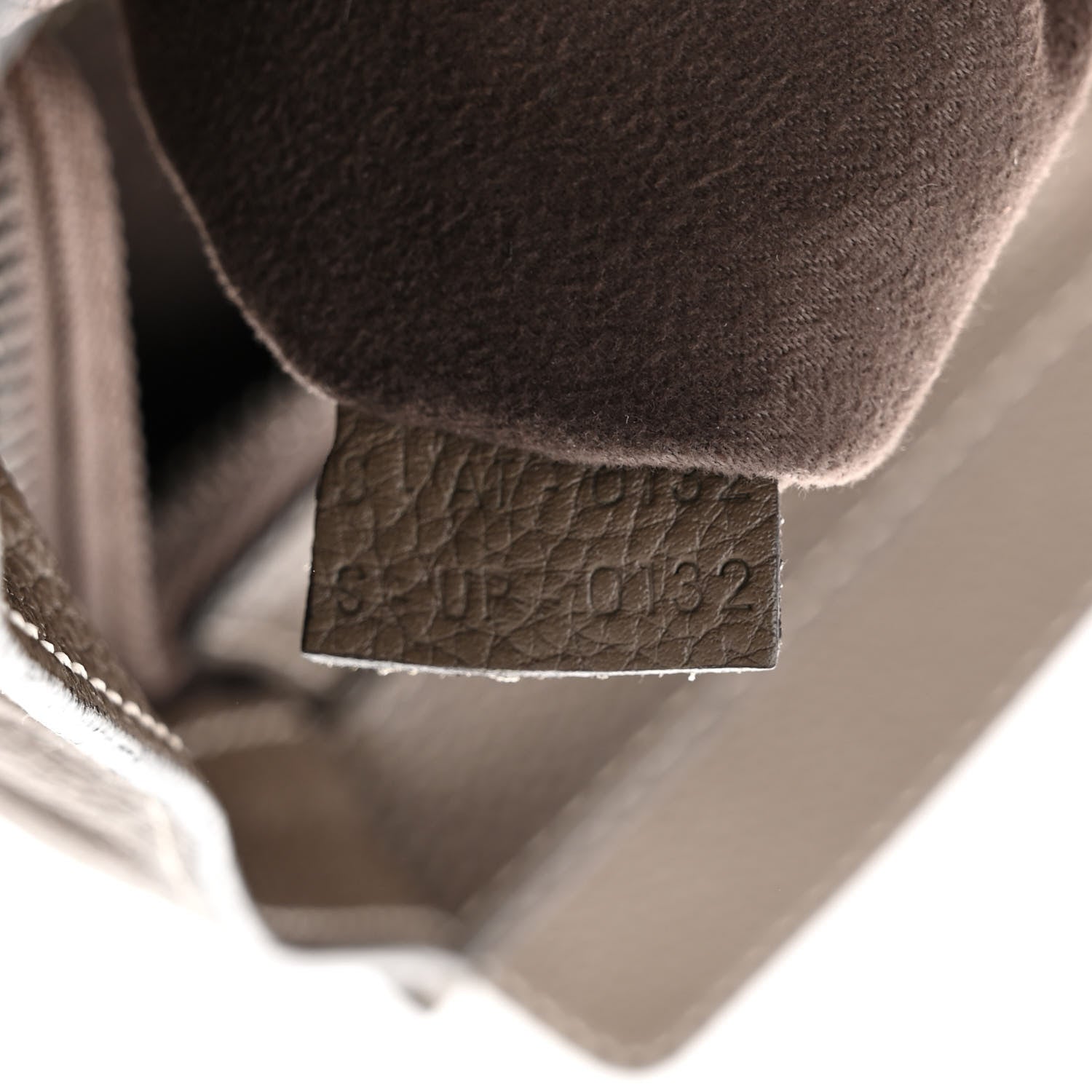 Celine Drummed Calfskin Mini Luggage Souris 7 of 11