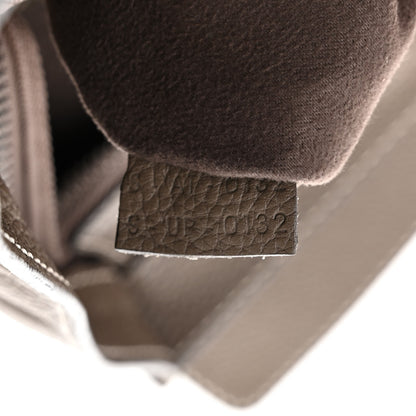 Celine Drummed Calfskin Mini Luggage Souris 7 of 11