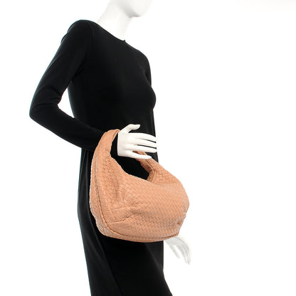 Bottega Veneta Nappa Intrecciato Medium Belly Veneta Hobo 2 of 7