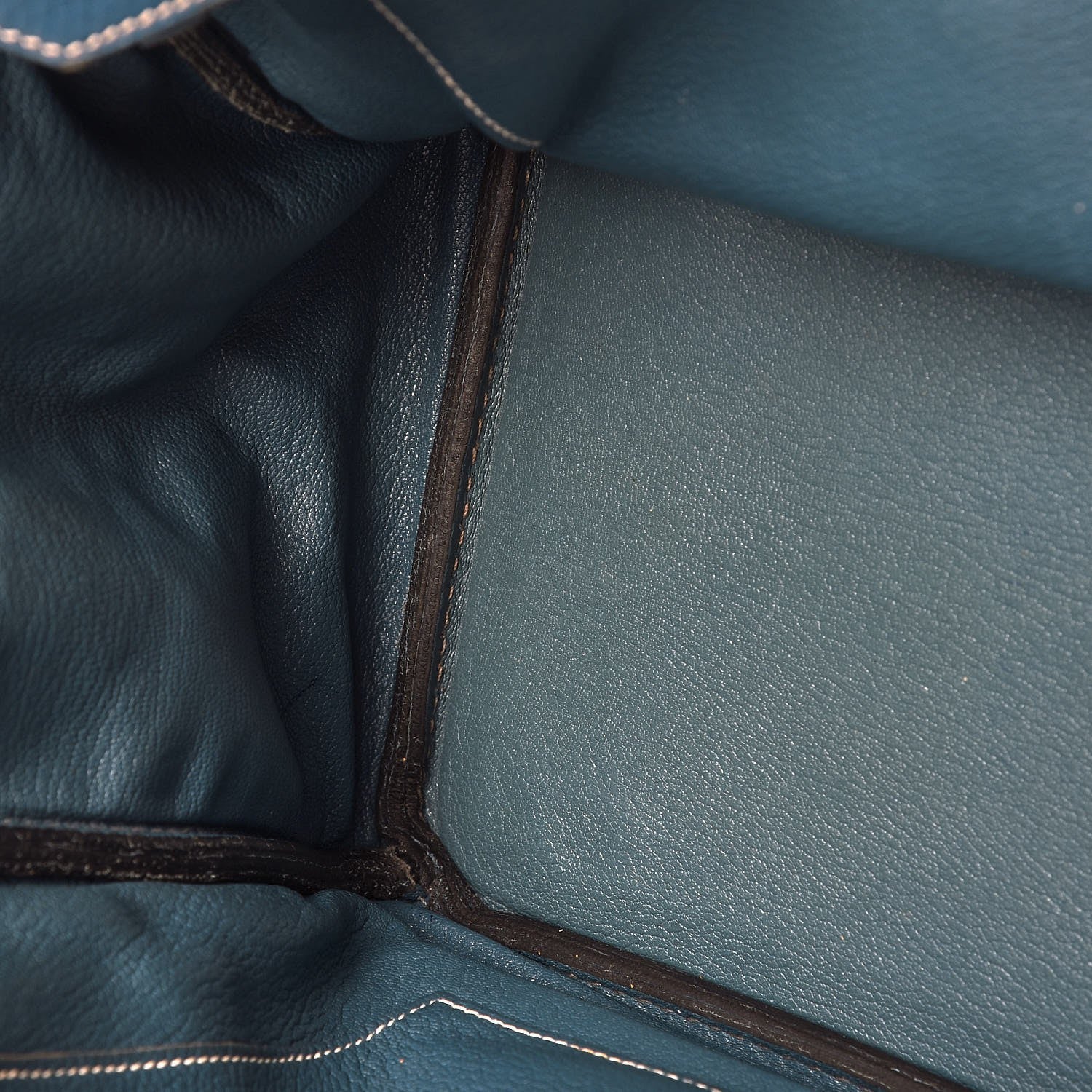 Hermes Taurillon Clemence Birkin 35 Bleu Thalassa 13 of 56