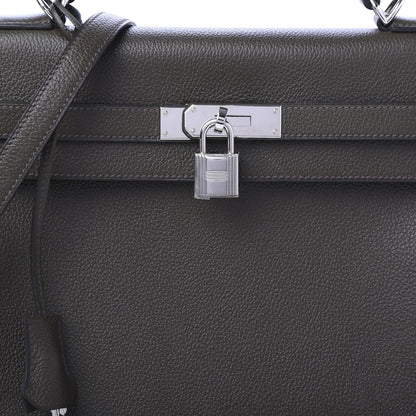 Hermes Togo Kelly Retourne 35 Vert Bronze 10 of 11