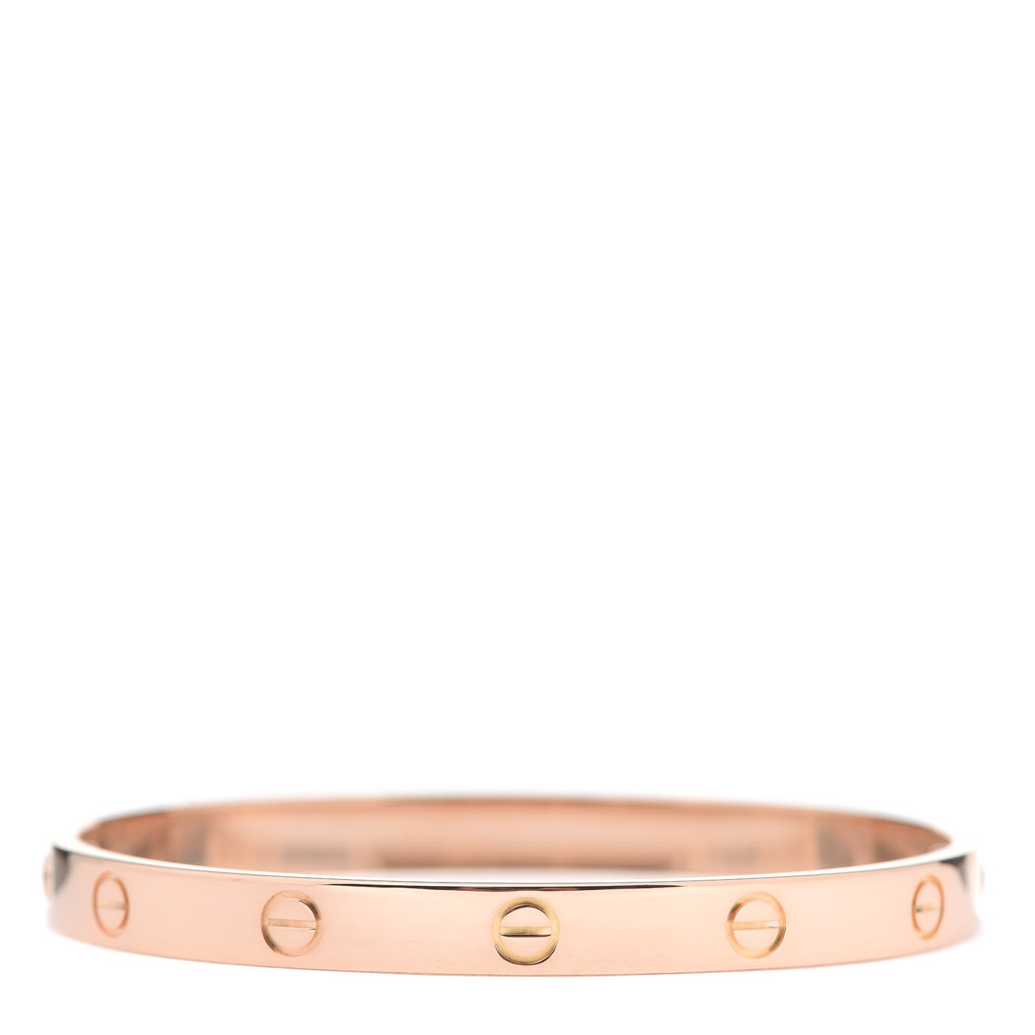 Cartier 18K Pink Gold LOVE Bracelet 18 3 of 7