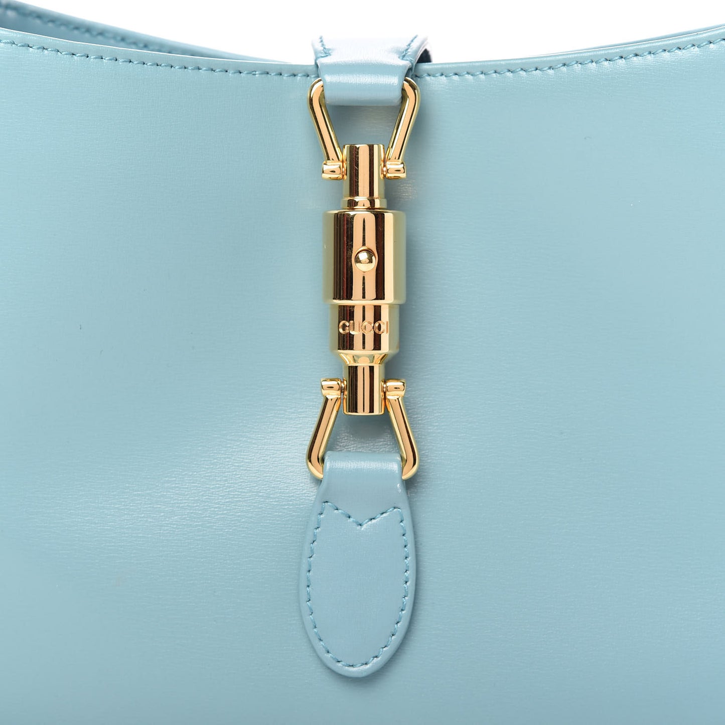 Boarded Dyana Lux Calfskin Small Jackie 1961 Hobo Dusty Azure