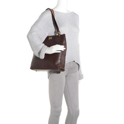 Chanel Deerskin Shoulder Bag Brown 2 of 7
