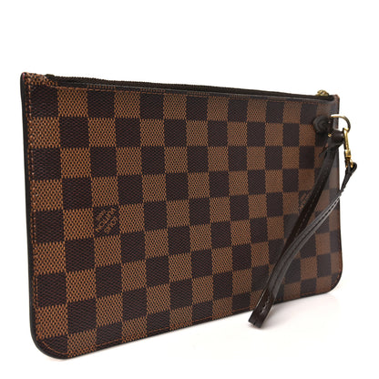Louis Vuitton Damier Ebene Neverfull MM GM Pochette 3 of 7
