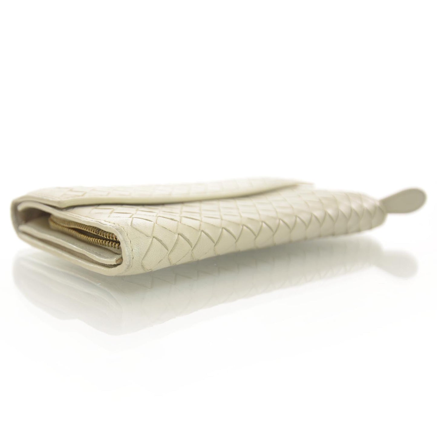 Nappa Intrecciato Continental Flap Wallet