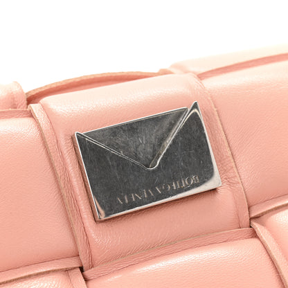 Bottega Veneta Nappa Maxi Intreccio Padded Cassette Crossbody Bag Peachy 12 of 12