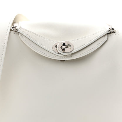 Hermes Swift Mini Lindy 20 White 8 of 10