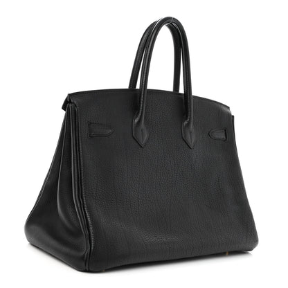 Hermes Fjord Birkin 35 Black 3 of 12