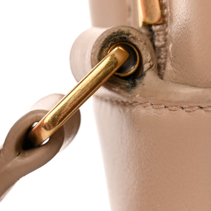 Saint Laurent Calfskin Matelasse Monogram Lou Camera Bag Dark Beige 11 of 16