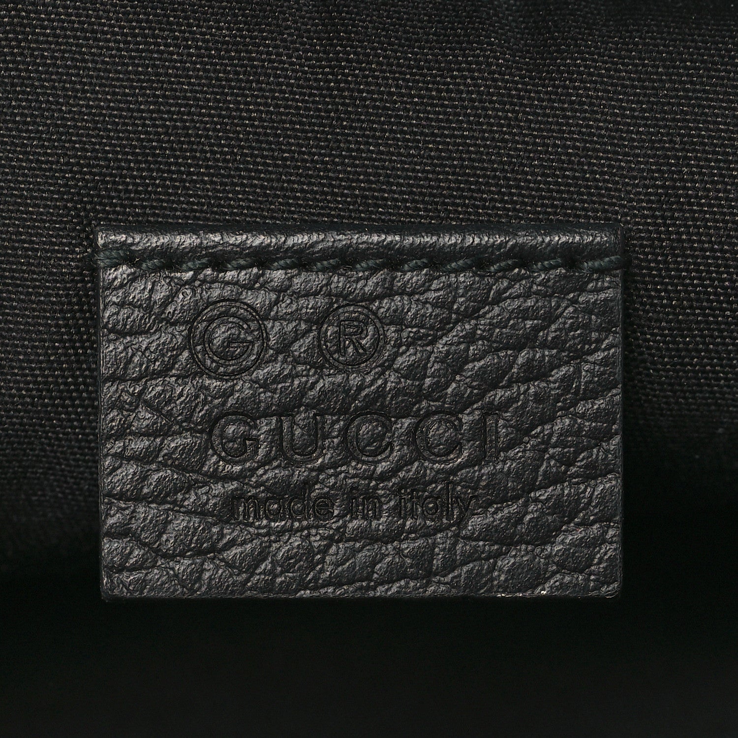 Gucci Monogram Small Cosmetic Case Black 6 of 7