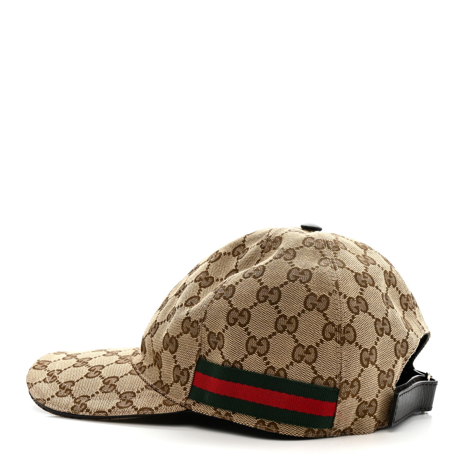 Gucci Monogram Web Baseball Hat L Beige Cocoa 4 of 9
