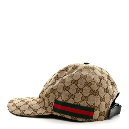 Gucci Monogram Web Baseball Hat L Beige Cocoa 4 of 9
