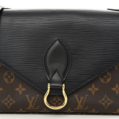 Louis Vuitton Epi Monogram Saint Michel Black 7 of 9