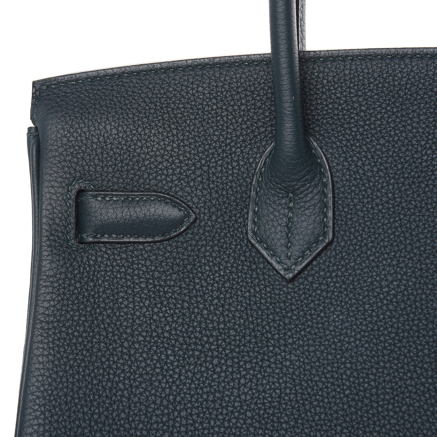 Hermes Togo Birkin 30 Vert Cypress 24 of 29