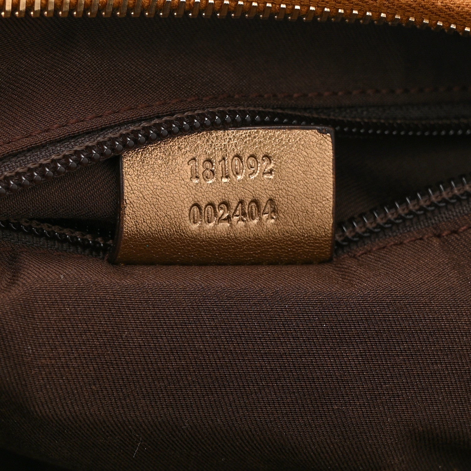 Gucci Monogram Web Medium Half Moon Hobo Gold Pink 7 of 10