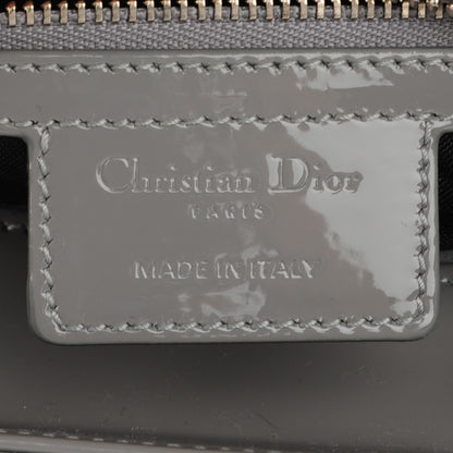 Christian Dior Patent Cannage Medium Lady Dior Grey 6 of 7