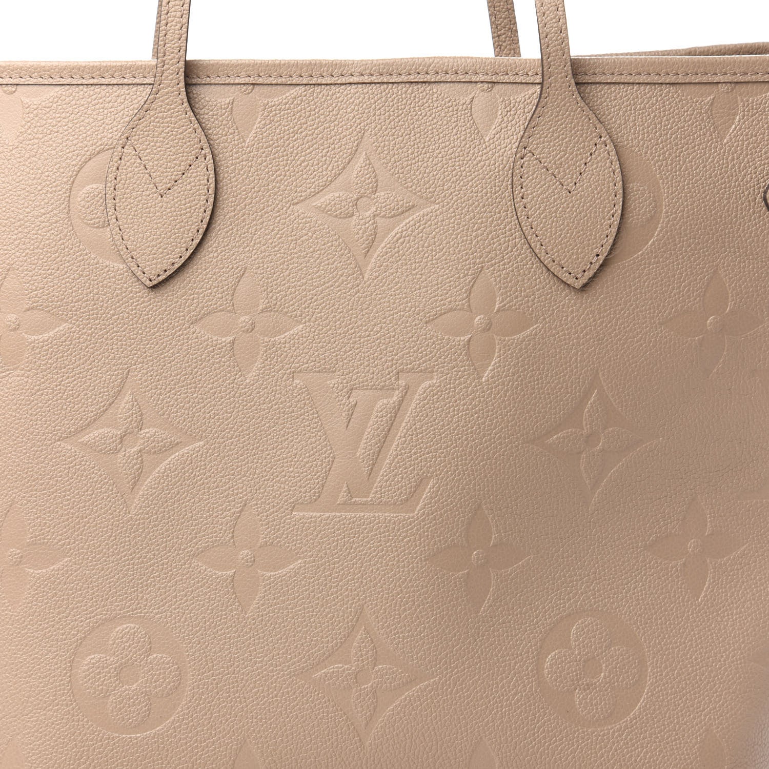 Louis Vuitton Empreinte Monogram Giant Neverfull MM Tourterelle 9 of 9