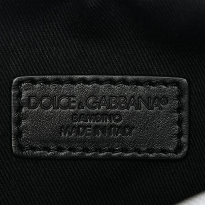 Dolce & Gabbana Calfskin Bowling Bag Black White 6 of 9