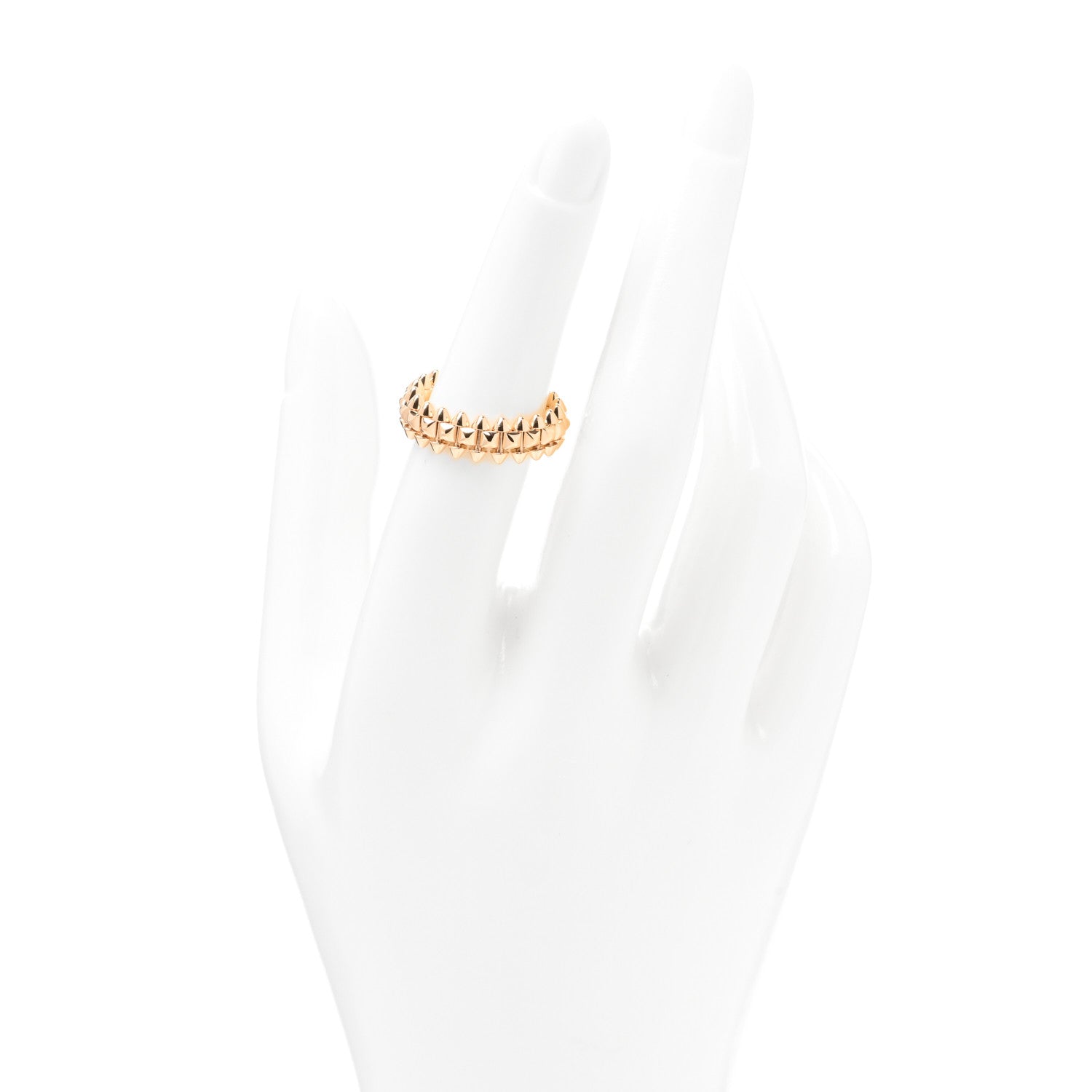 Cartier 18K Pink Gold SM Clash De Cartier Ring 51 5.75 2 of 4